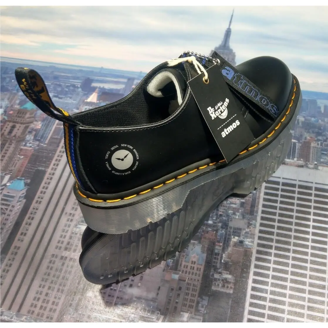 Dr. Martens shoes - 3 Eye Leather - Eye Leather - 26928001 - Black 1