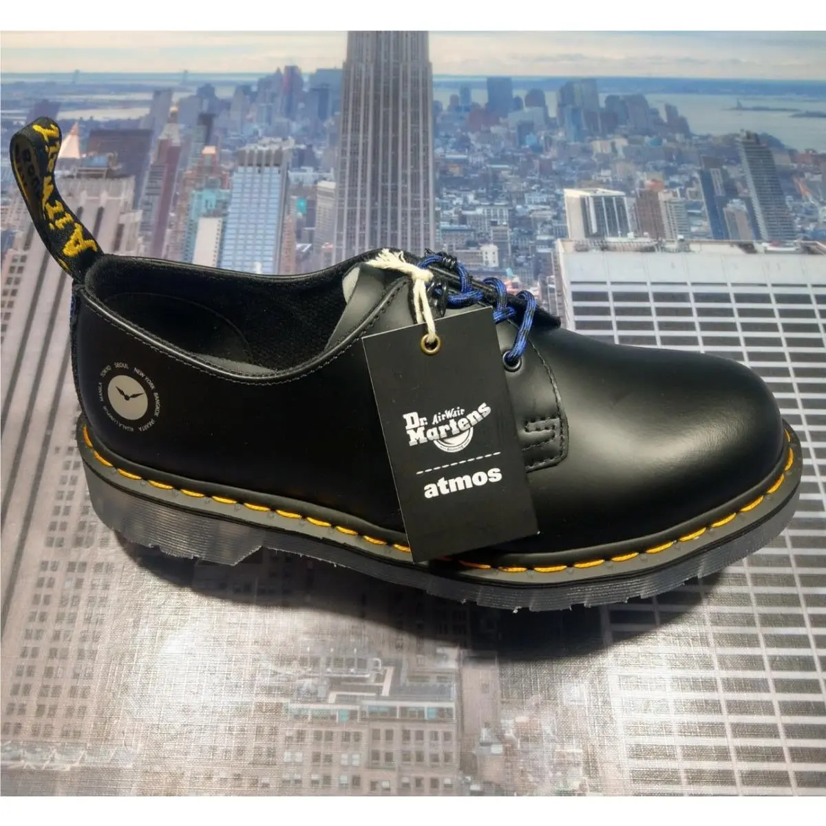 Dr. Martens shoes - 3 Eye Leather - Eye Leather - 26928001 - Black 6