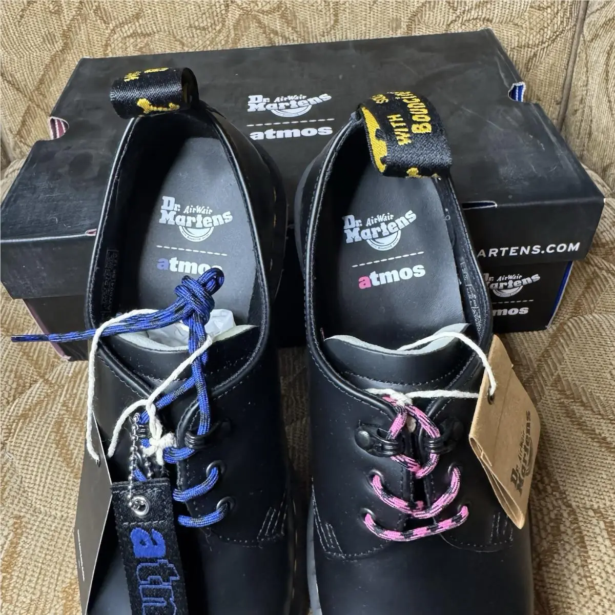 Dr. Martens shoes - Dr. Martens 1461 Atmos - Martens Atmos - 26928001 - Black (UPC: 190665412628) 6