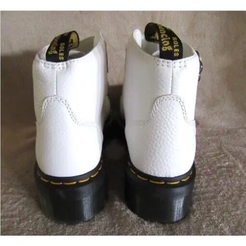 Dr. Martens shoes - Dr Martens Devon Flower - Devon Flower - White (UPC: 190665510836) 3
