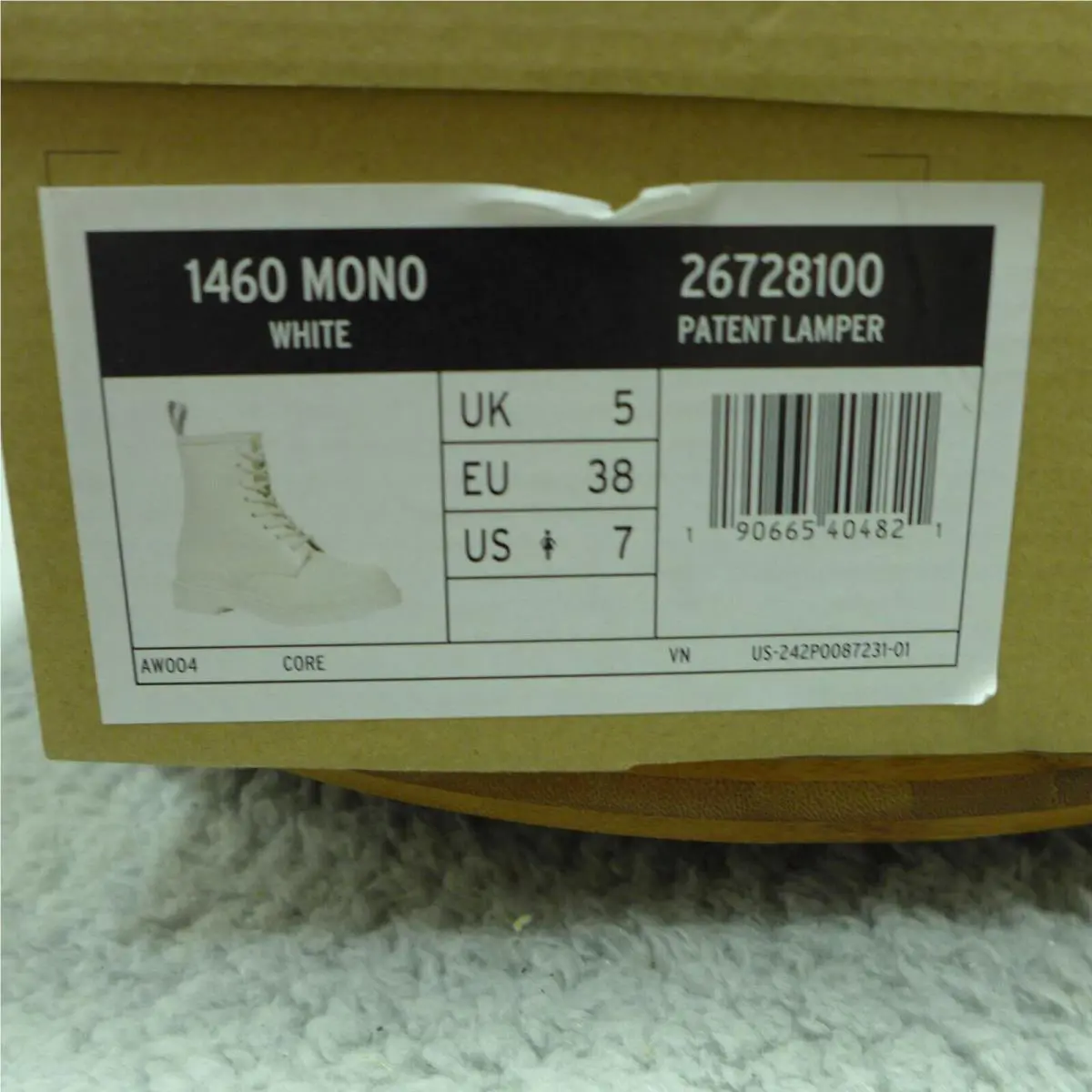 Dr. Martens shoes - 1460 Mono - Mono - White 8