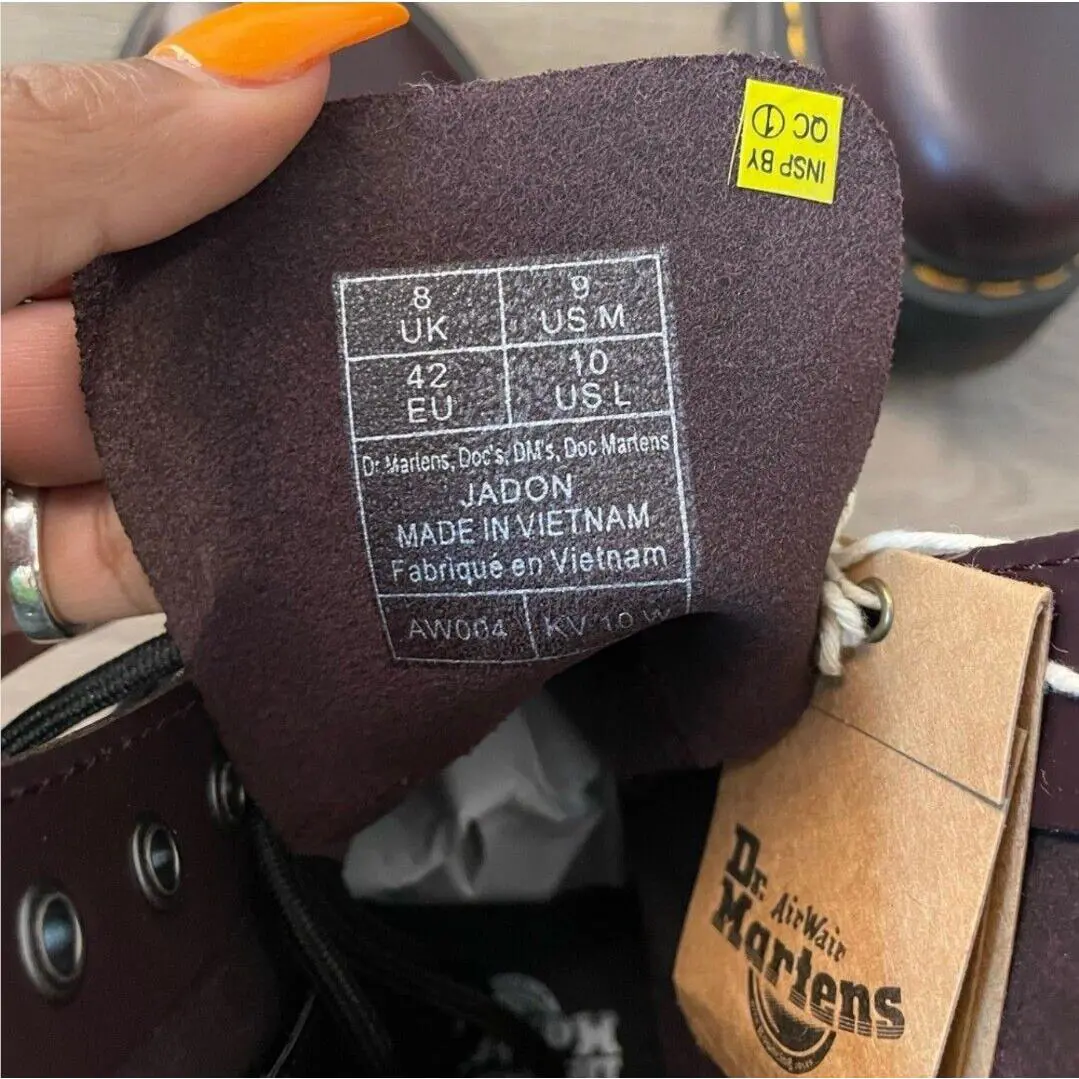 Dr. Martens shoes - JADON PLATFORM Boots Burgundy Smooth LEATHER - Burgundy 5
