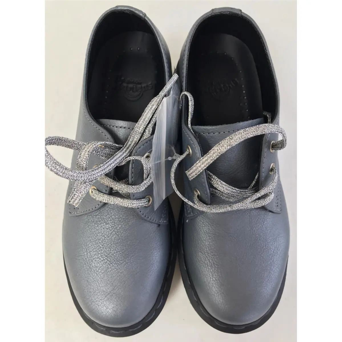 Dr. Martens shoes - Dr. Martens Virginia - Martens Virginia - Undefined - Gunmetal Gray, Manufacturer: Metallic Virginia (UPC: 190665273182) 0