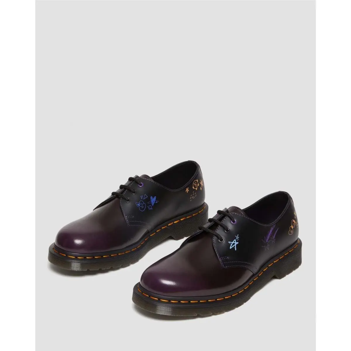 Dr. Martens shoes - Dr. Martens 1461 BT21 - Martens - Black Purple 6