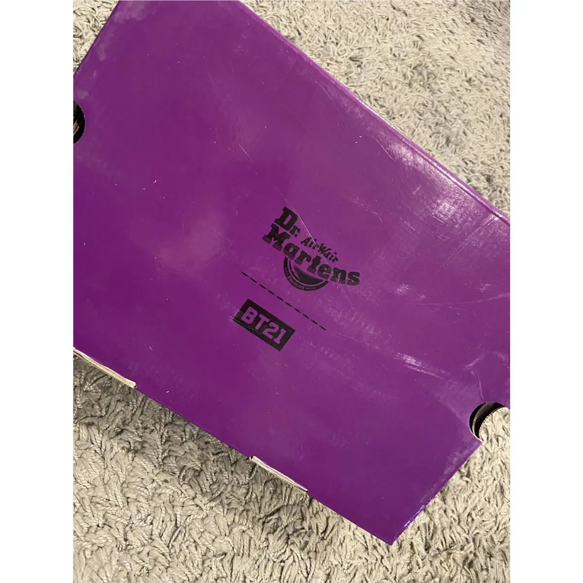 Dr. Martens shoes - Dr. Martens 1461 BT21 - Martens - Black Purple 8