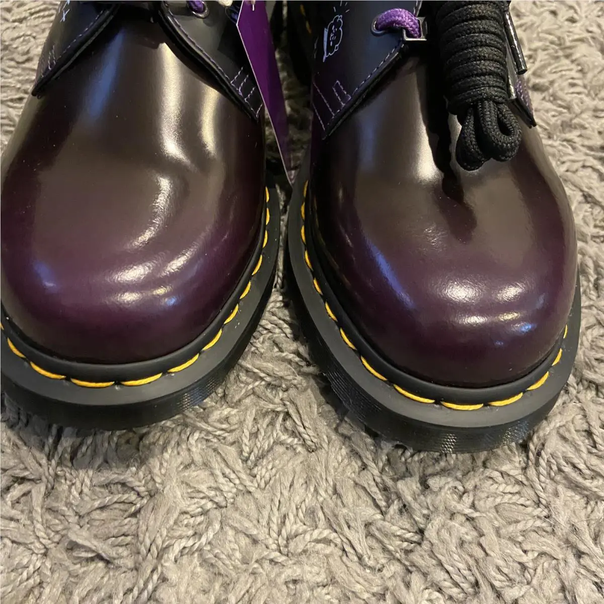 Dr. Martens shoes - Dr. Martens 1461 BT21 - Martens - Black Purple 14