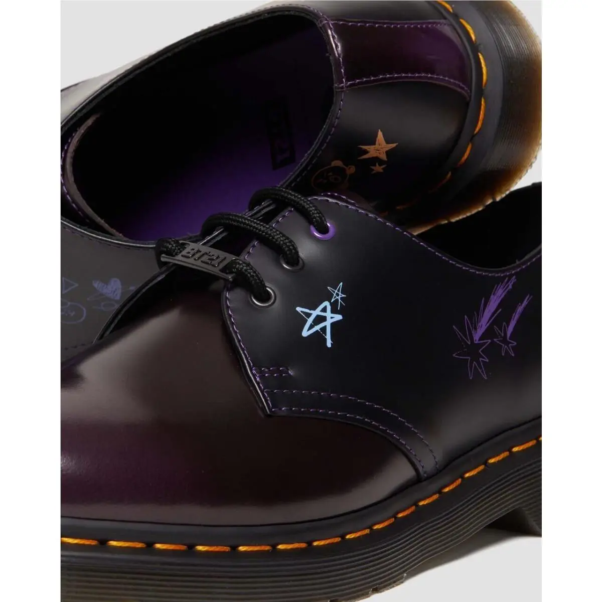 Dr. Martens shoes - Dr. Martens 1461 BT21 - Martens - Black Purple 2