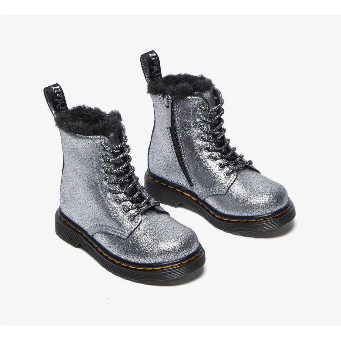 Dr. Martens shoes - Kid `s Collection - Kid Collection - Silver (UPC: 0190665671803) 10