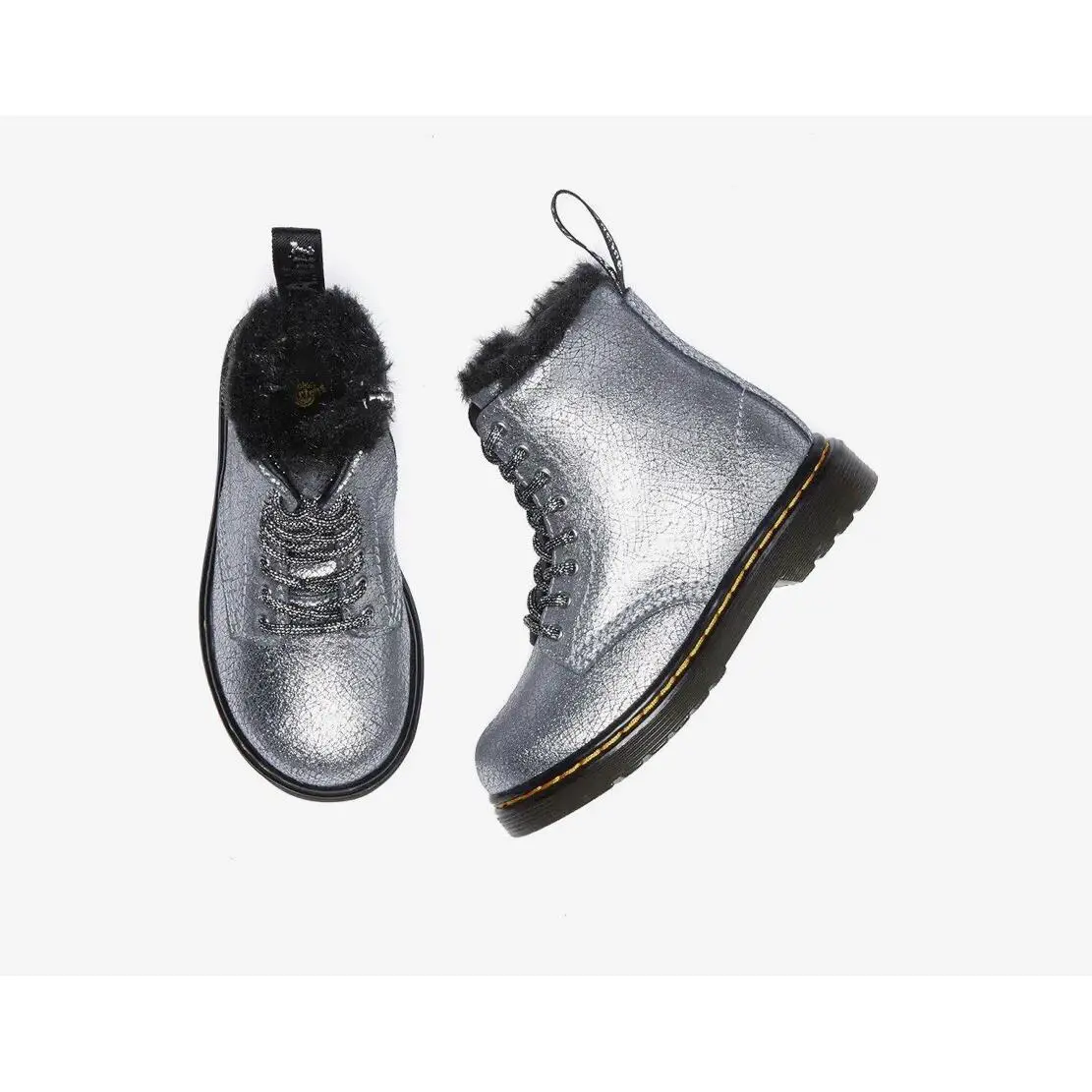 Dr. Martens shoes - Kid `s Collection - Kid Collection - Silver (UPC: 0190665671803) 11