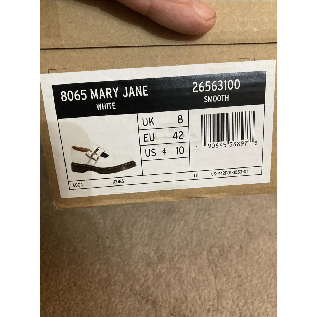 Dr. Martens shoes - Dr. Martens 8065 MARY JANE - White 6