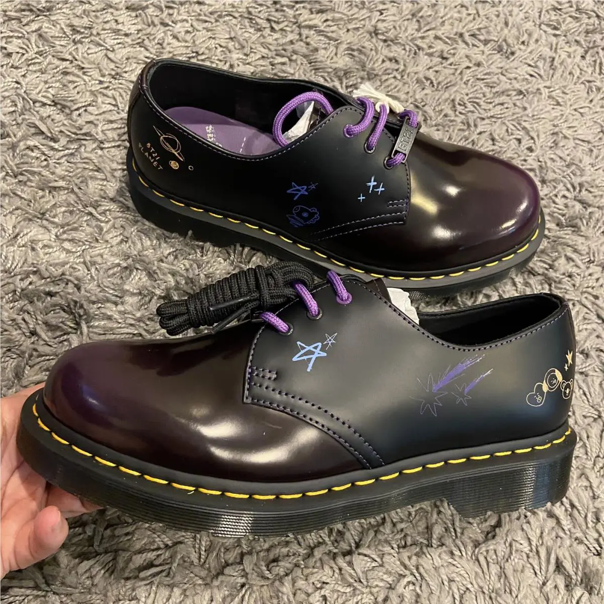Dr. Martens shoes - Purple Black 13
