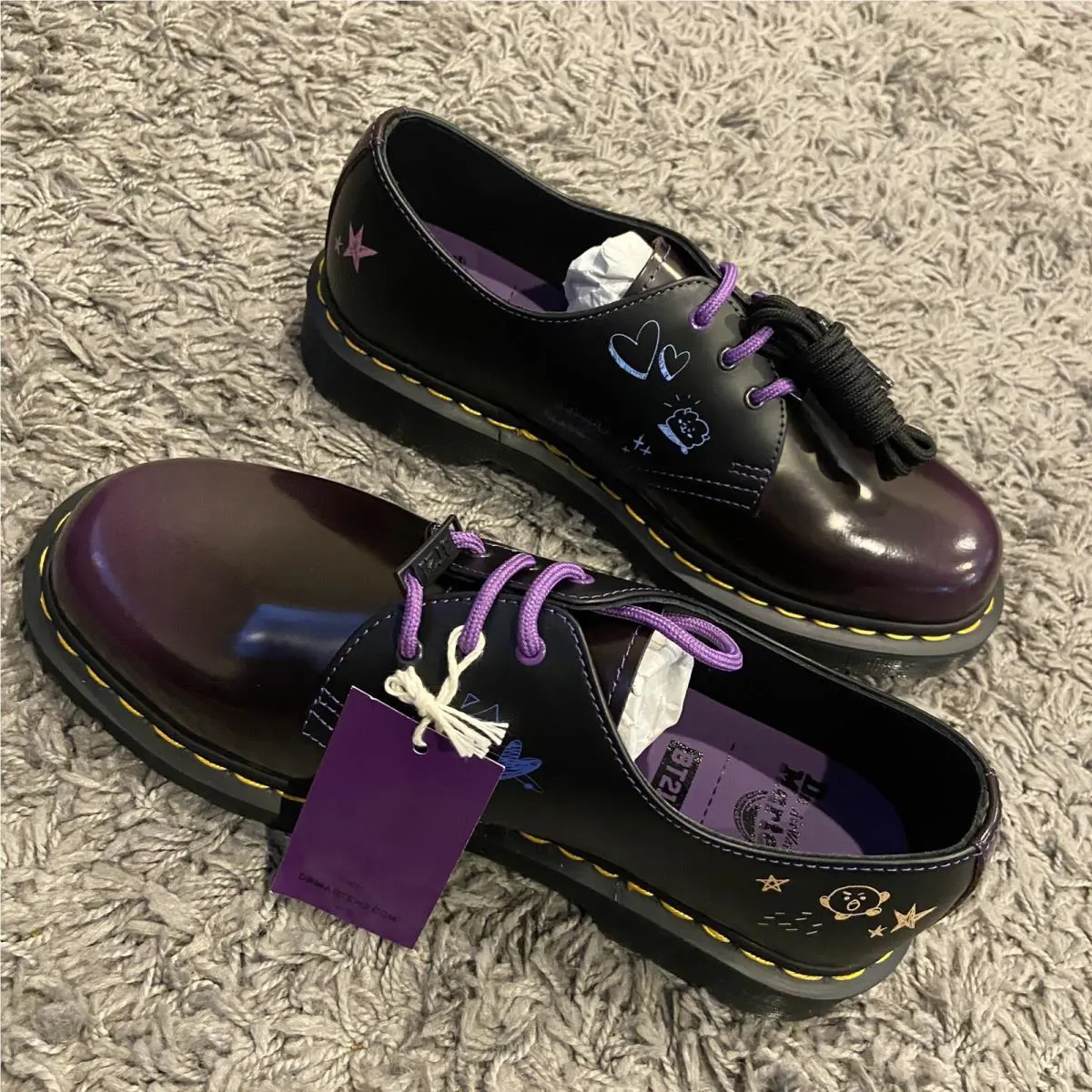 Dr. Martens shoes - Purple Black 18