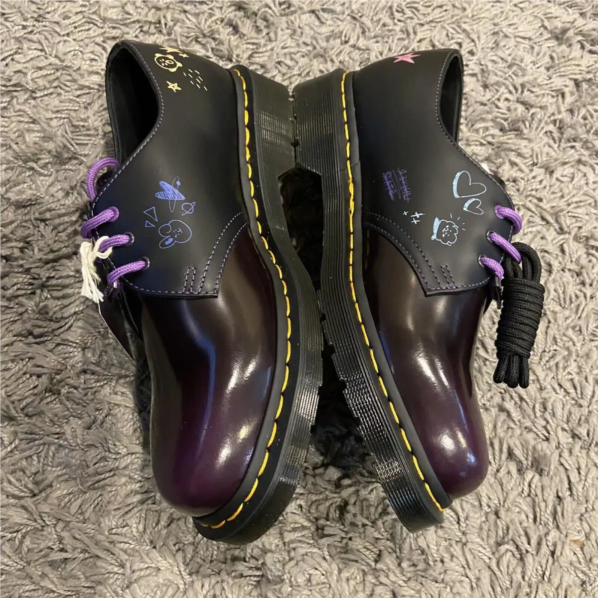 Dr. Martens shoes - Purple Black 22