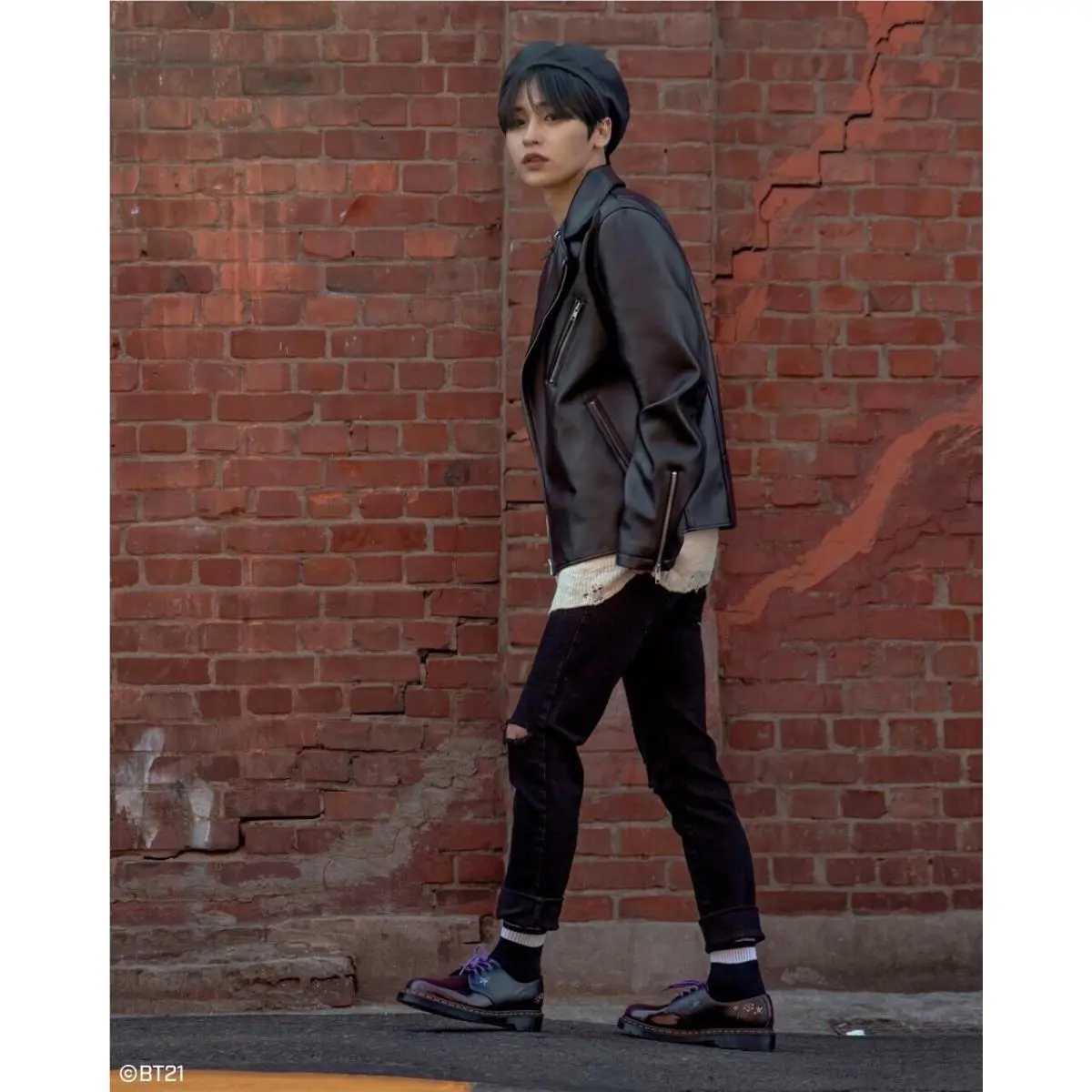 Dr. Martens shoes - Purple Black 1