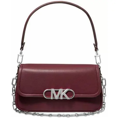 Kors Parker Convertible Pouchette Shoulder Bag Merlot