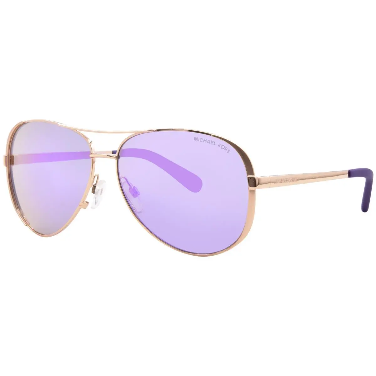 Michael Kors Chelsea MK5004 MK/5004 1003/4V Rose/gold Pilot Sunglasses 59mm