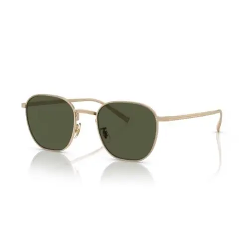 Oliver Peoples 0OV1329ST Rynn 503552 Gold G-15 Square 49mm Men`s Sunglasses