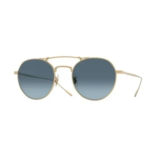0OV1309ST Reymont 5292Q8 Gold/marine Gradient Unisex Sunglasses by Oliver Peoples