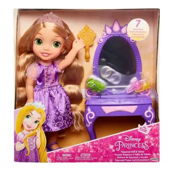 Disney Princess Rapunzel Doll with Vanity