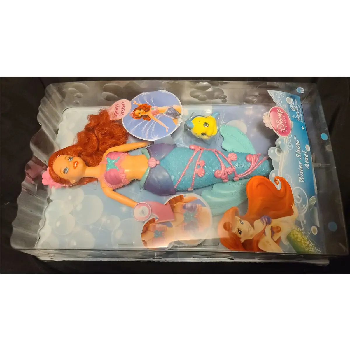 Disney Princess Water Show Ariel Doll Mattel 2013