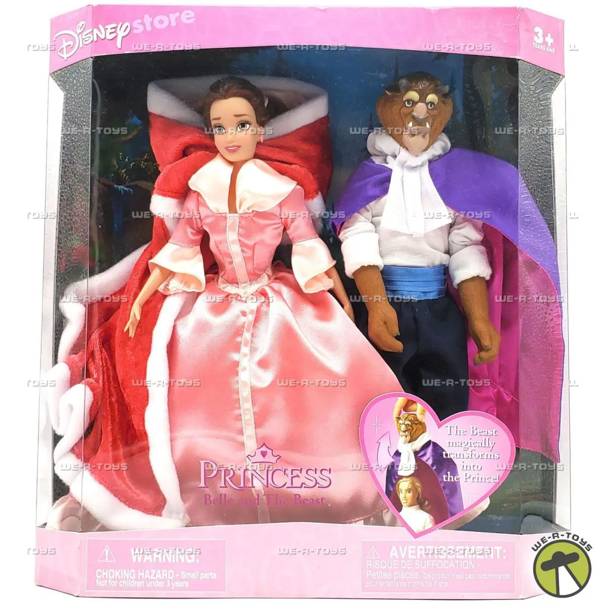 Disney Princess Belle and The Beast Deluxe Doll Set 35010