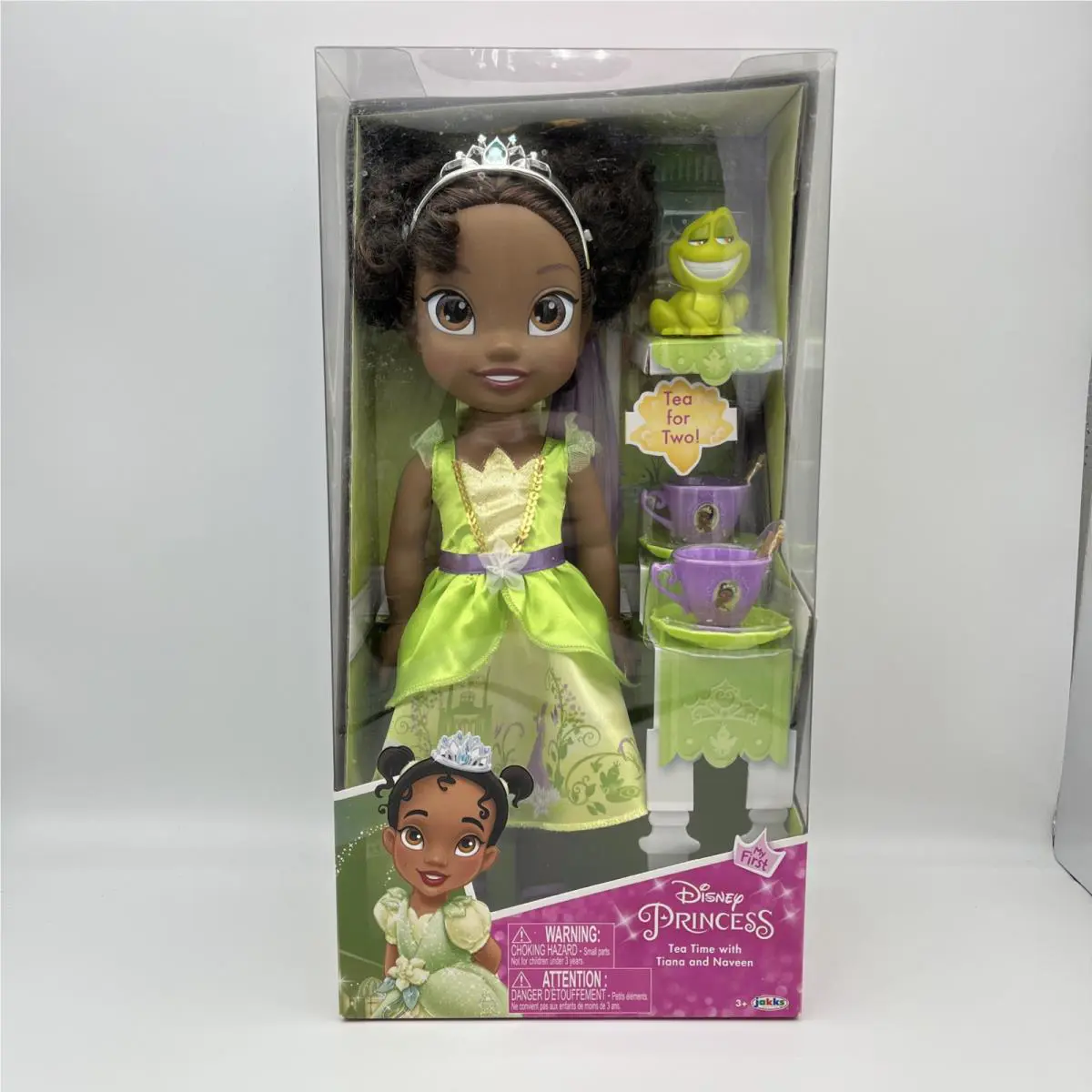 Disney Princess Tiana Doll - Princess The Frog - Tea Time w/ Tiana and Naveen