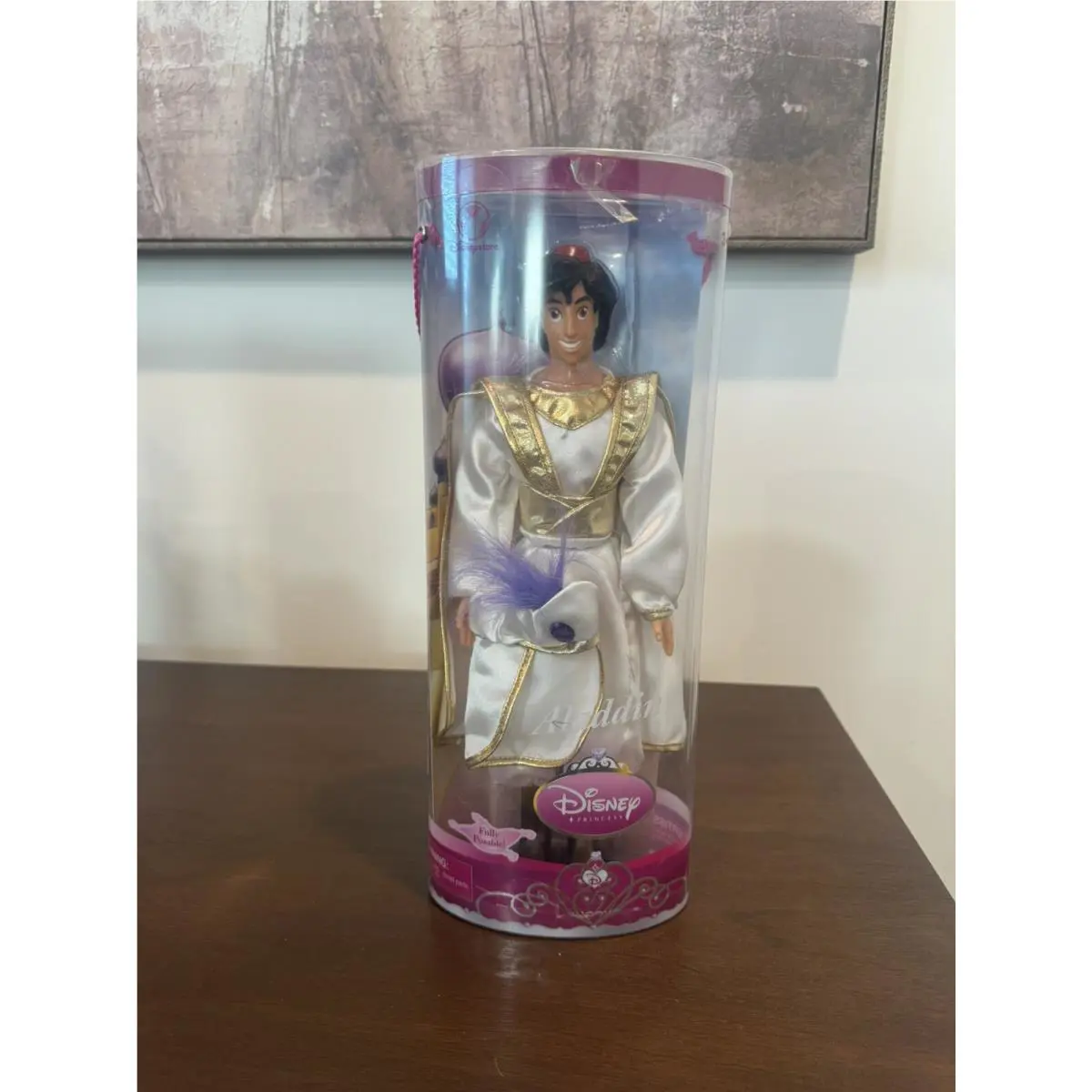 Disney Store Aladdin as Prince Ali Outfit Classic Doll Disney Princess Rare