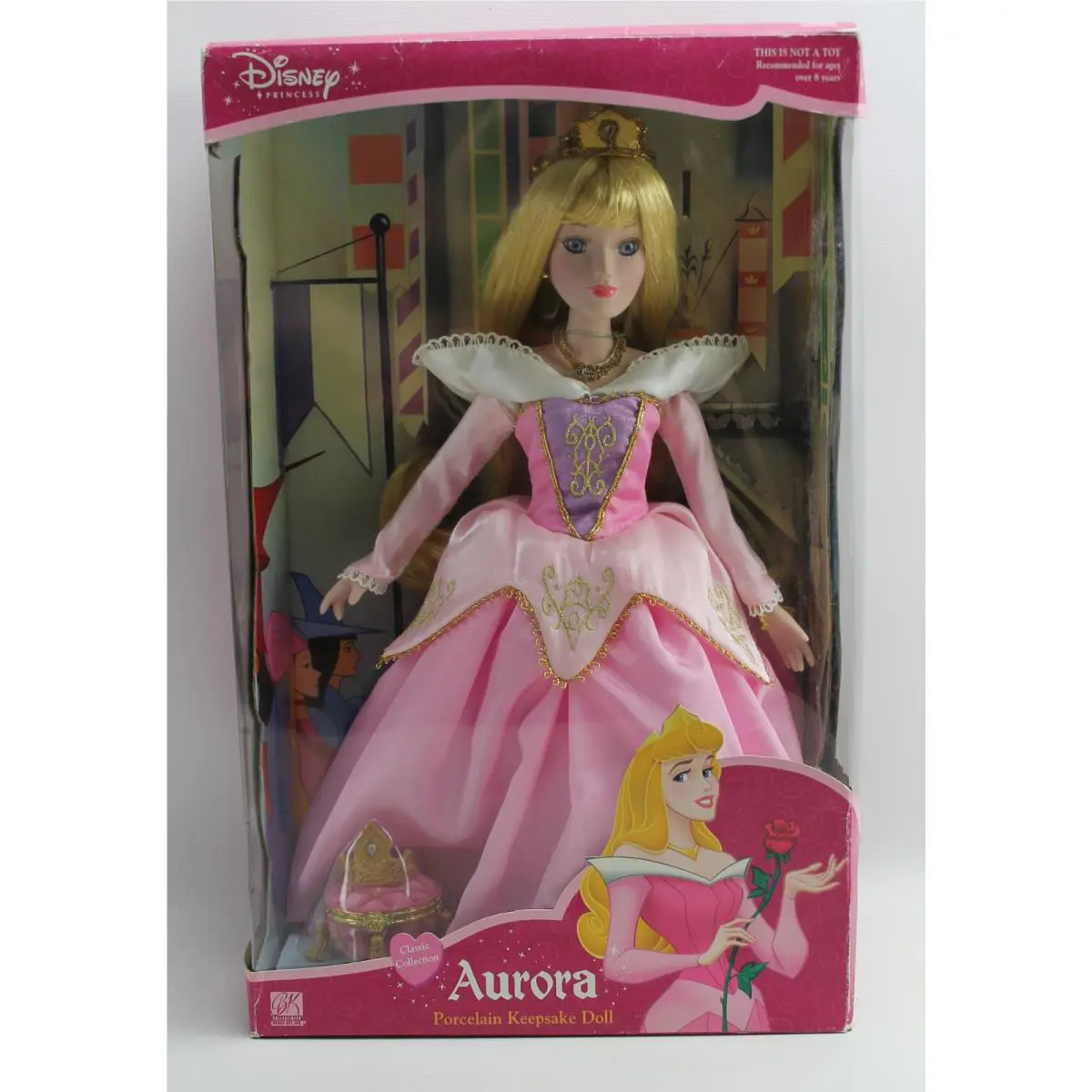 Disney Princess Aurora Brass Key Keepsakes Ballerina 16 Classic Collection