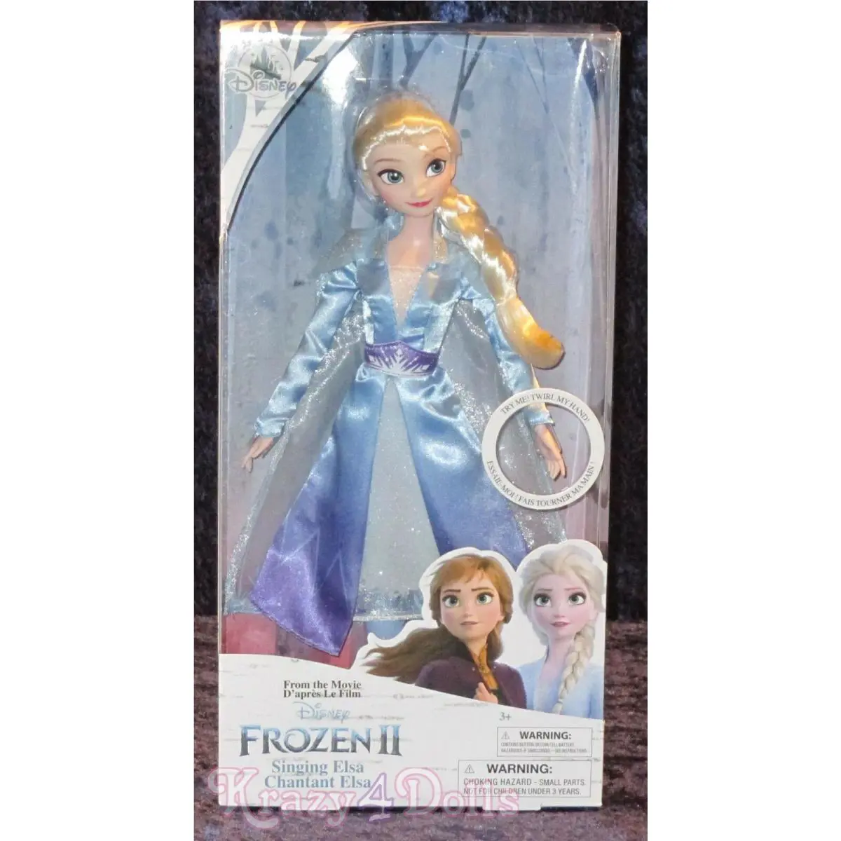Disney 11 Frozen 2 Elsa Singing Doll