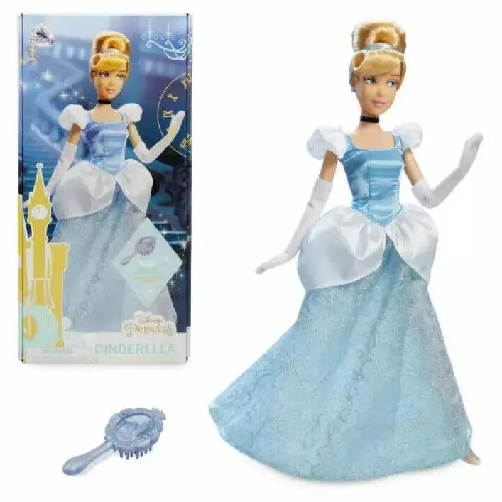 Disney Store Cinderella Classic Doll 11 1/2``