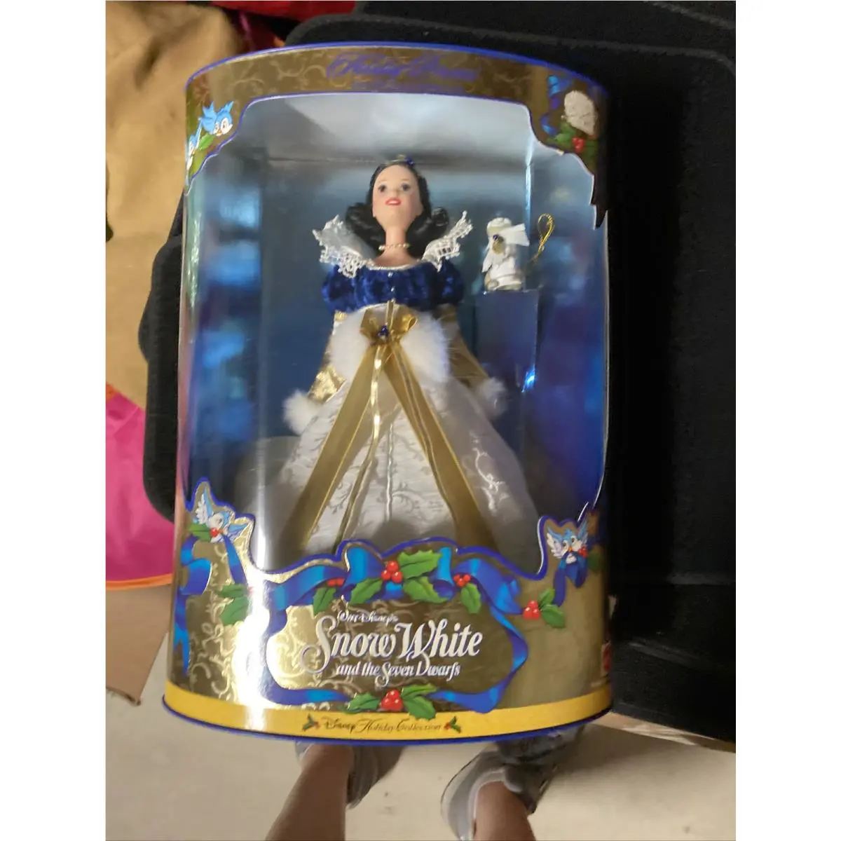1998 Nrfb Snow White Disney Holiday Princess Barbie Doll Mattel 19898