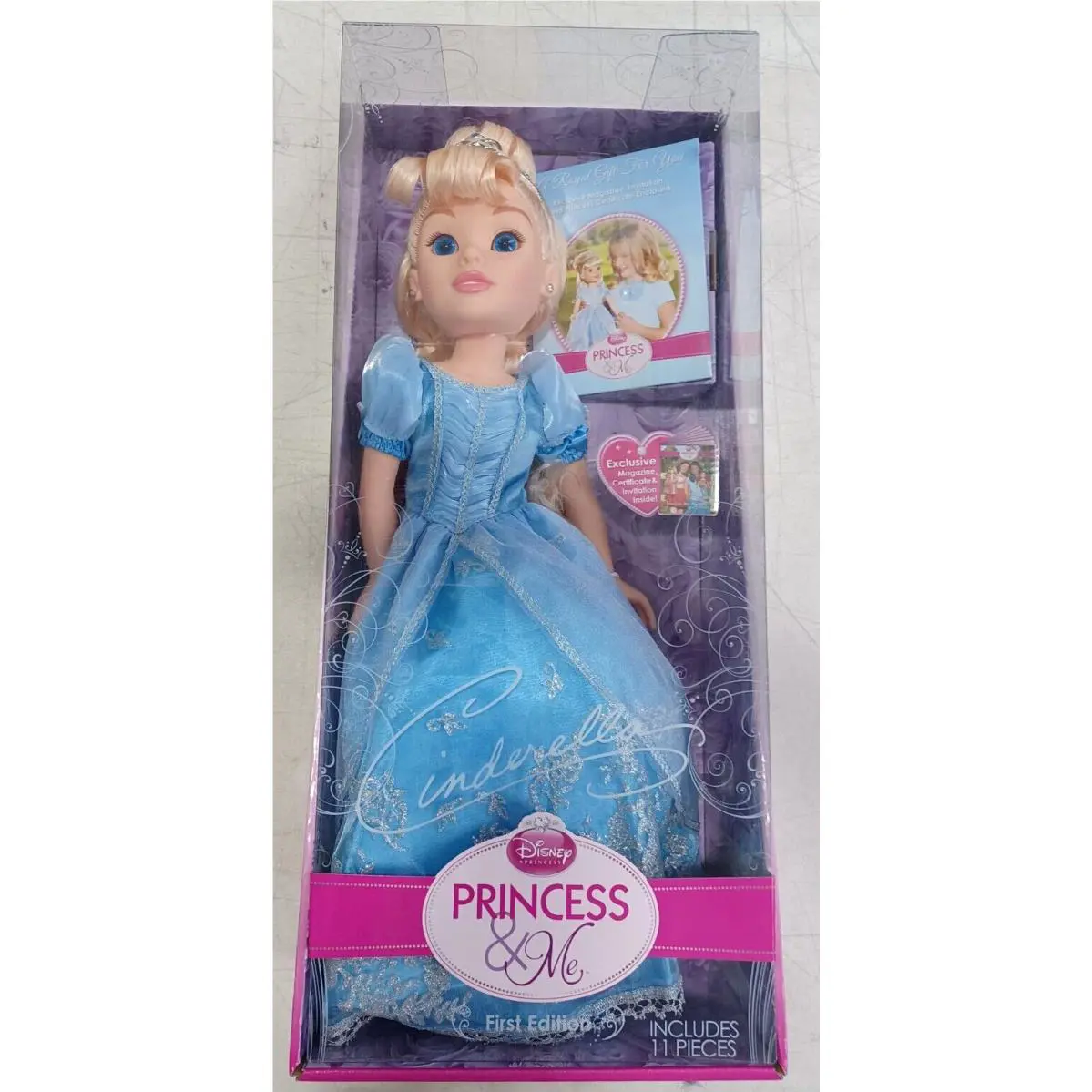 2010 Jakks Pacific Disney Princess Me Cinderella First Edition 18 Doll