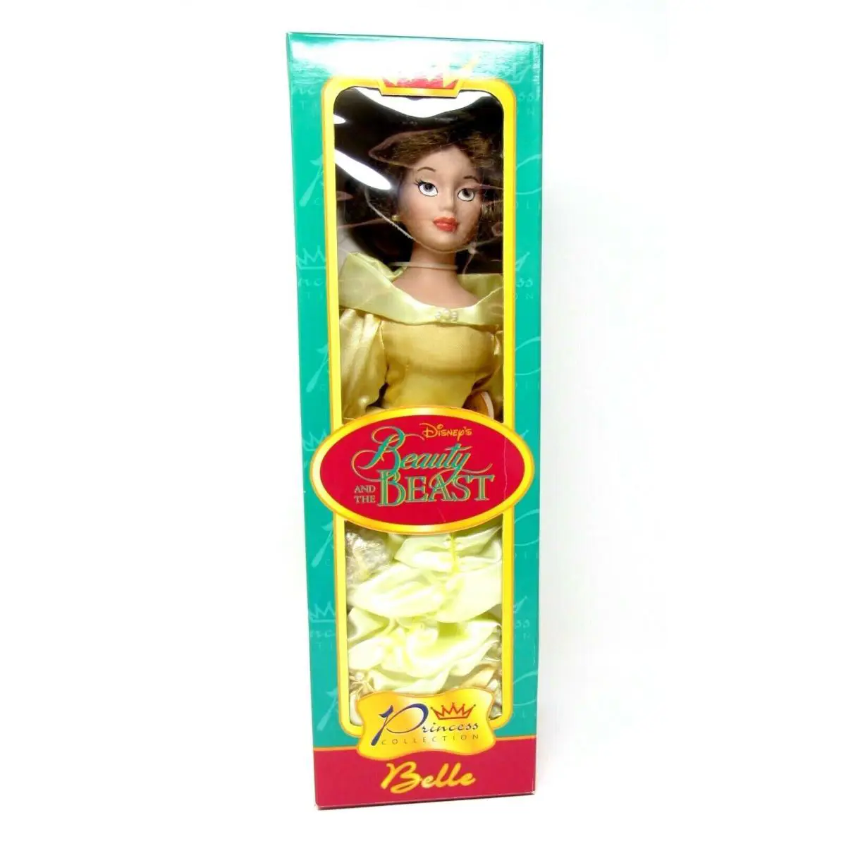 Disney Store Exclusive Princess Bell Bisque Porcelain Collectible Doll 16 Nrfb
