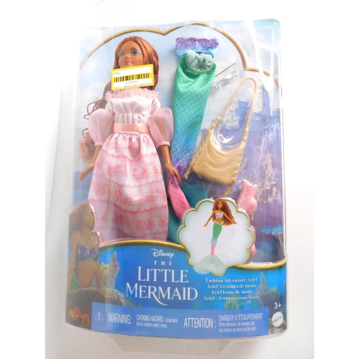 Disney Princess The Little Mermaid Fashion Adventure Ariel Fashion Doll