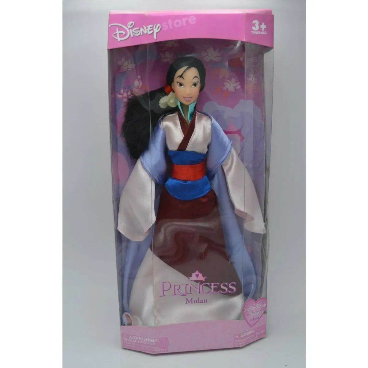 Disney Store Princess Mulan Barbie Doll 11