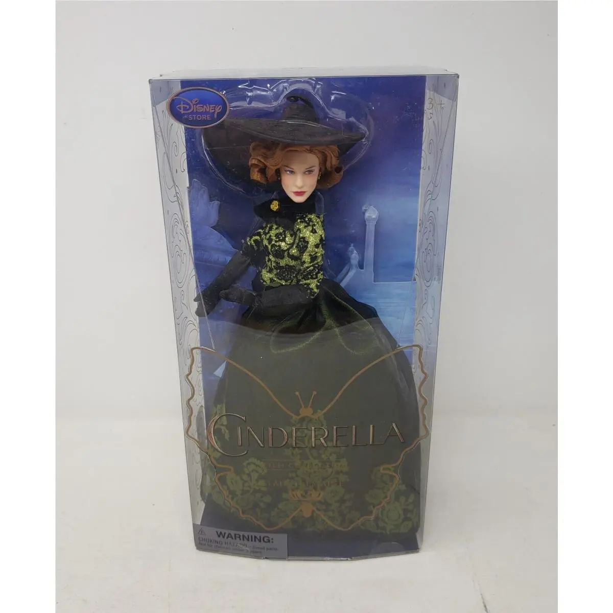 Cinderella Film Collection Lady Tremaine Barbie Doll 11 in Princess Disney Store