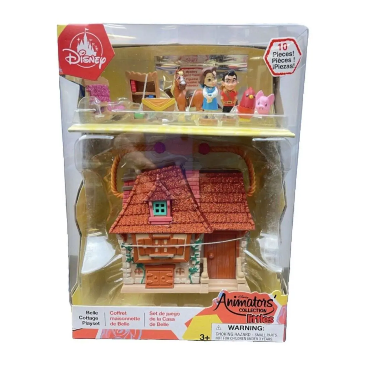 Disney Animators` Collection Littles Belle Cottage Playset