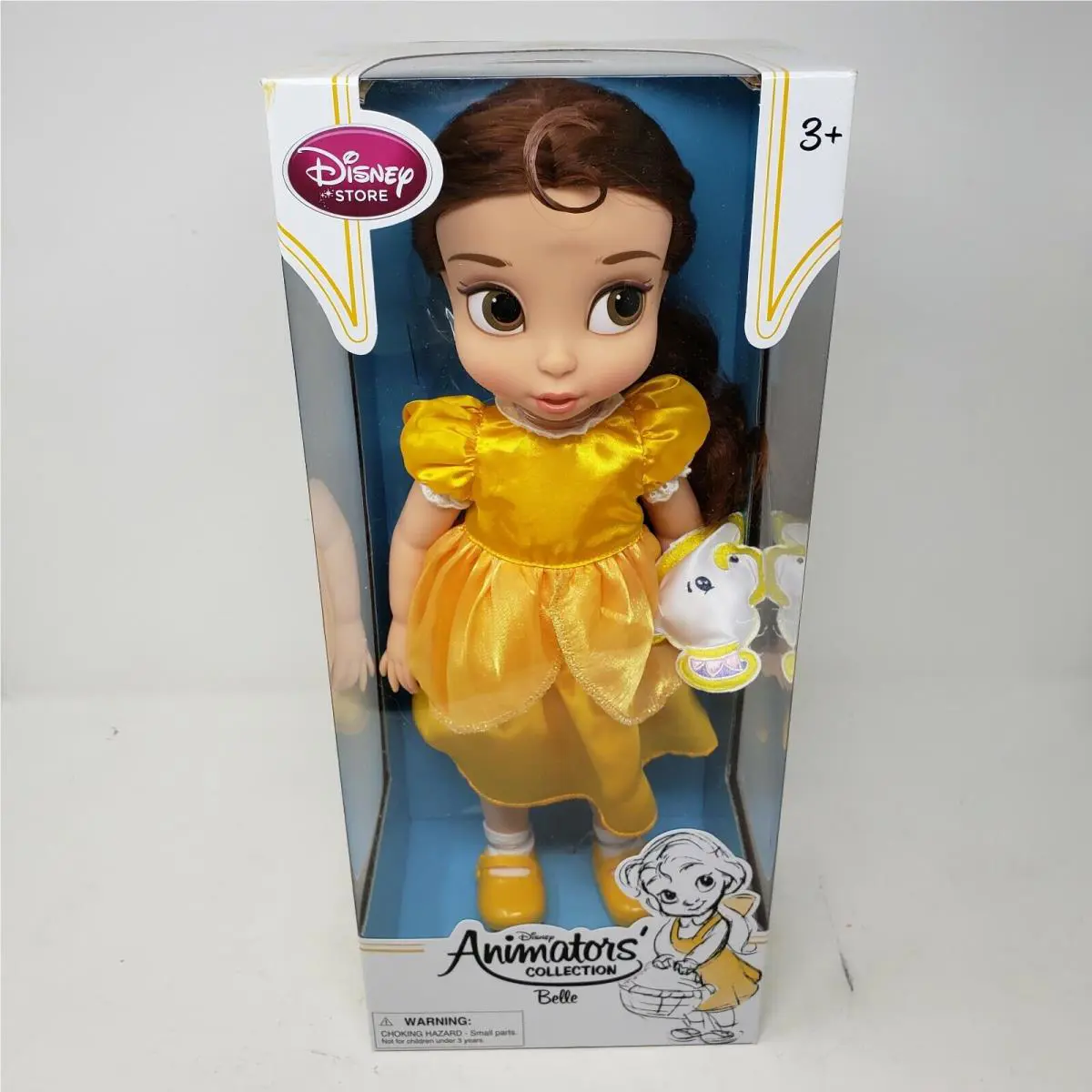 Disney Store Belle Beauty Beast Animator 16 Doll Version Mark Henn Toy