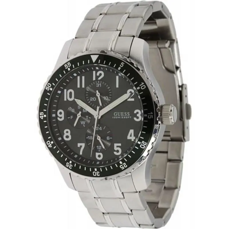 Guess Men`s Geared For Adventure Green Dial Multi-function Watch U13604G2