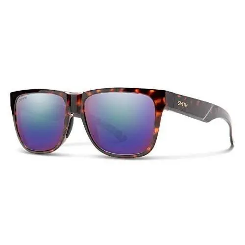 Smith Lowdown 2 Sunglasses in Tortoise/chromapop Polarized Violet Mirror Purple by Smith Optics