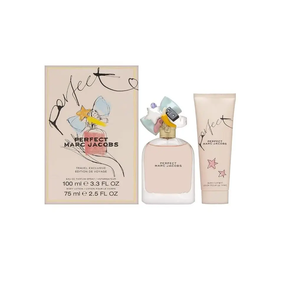 Marc Jacobs Perfect Women 3.3 oz Edp Spray Body Lotion 2.5 oz
