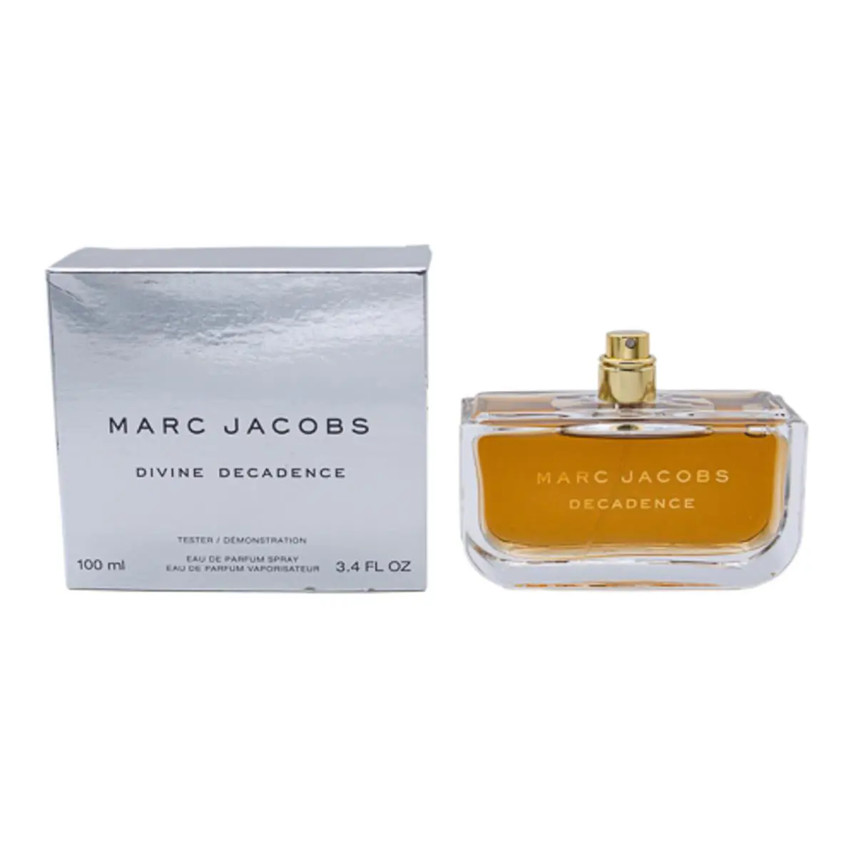 Tester Women Marc Jacobs Divine Decadence 3.4 Oz. Eau de Parfum No Cap