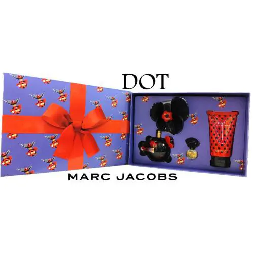Dot Marc Jacobs 3 Pcs Set Women 3.4 oz Edp Spray + 5.1 oz Body Lotion + 0.13 Edp