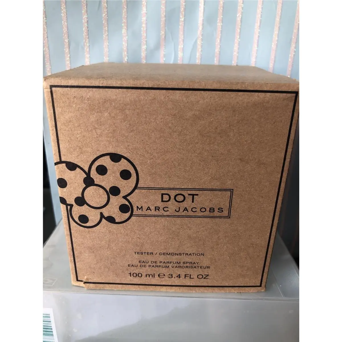 Marc Jacobs Dot For Women Eau De Parfum Spray 3.4 fl oz Brown Box As Shown