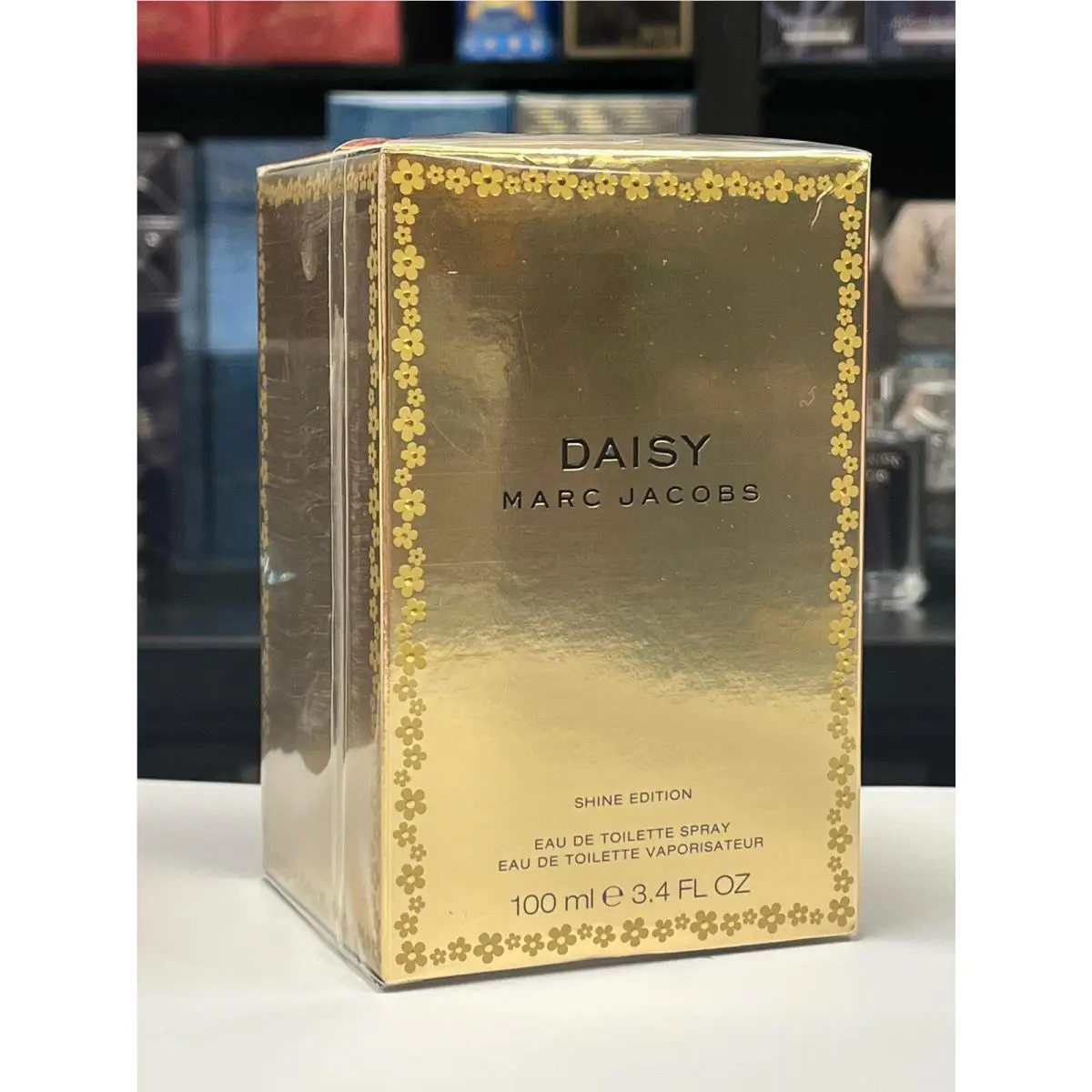Marc Jacobs Daisy Gold Shine Edition Edt For Women 3.4 Fl. Oz. / 100ml