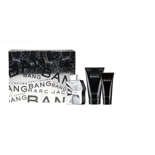Gift Set Men Marc Jacobs Bang Edt Spray 3.4 Fl. Oz. 100ML 3PC