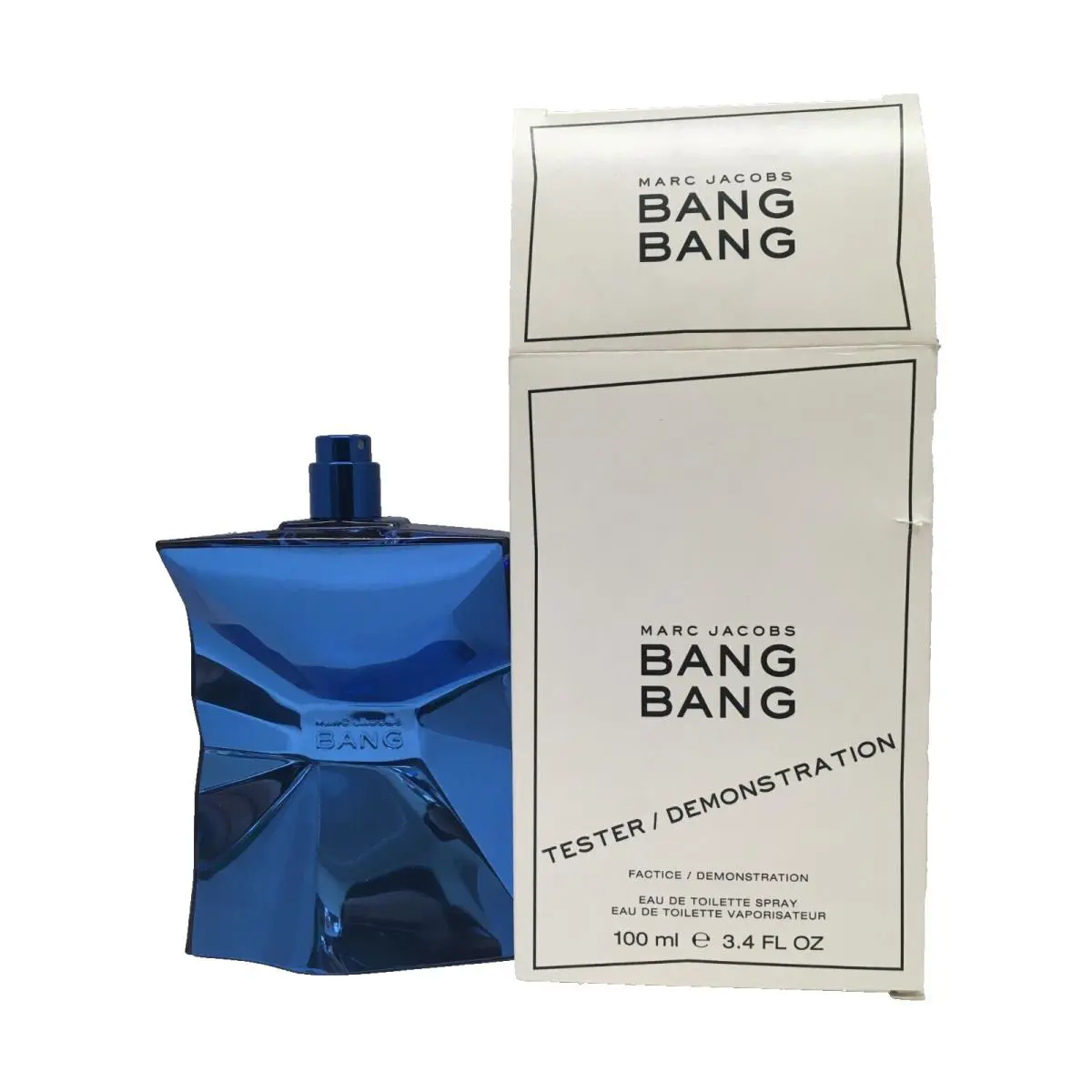 Marc Jacobs Bang Bang Eau DE Toilette Spray For Men 3.4 Oz Vintage TT