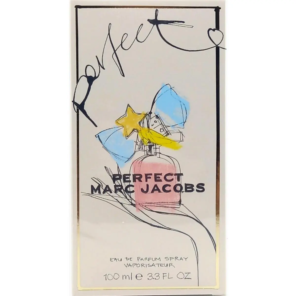 Marc Jacobs Perfect Eau DE Parfum Spray For Women 3.3 Oz / 100 ml