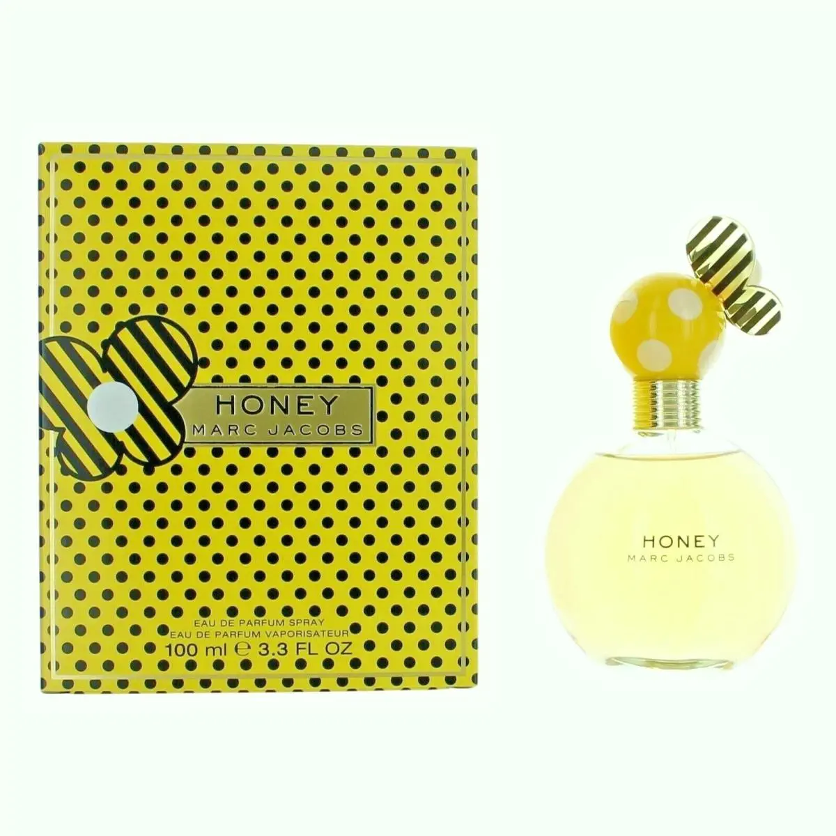 Marc Jacobs: Honey Eau DE Parfum Spray 3.3FLOZ. Cello Wrapper. ORG$138 Now