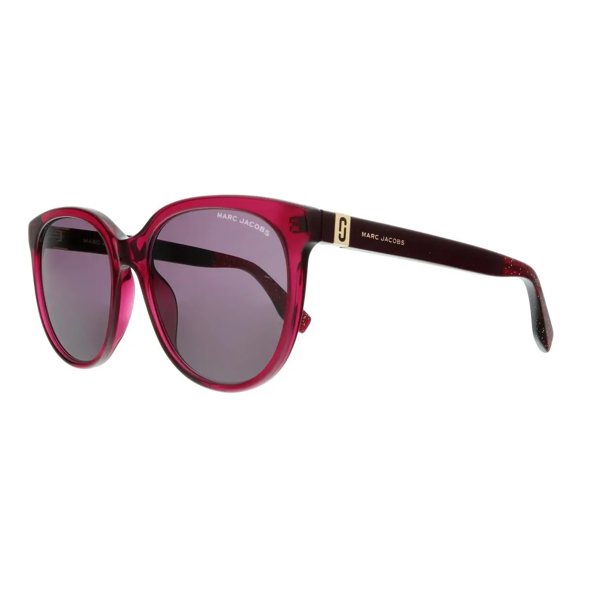 The Marc Jacob Marc 445/S K2 08CQ Cherry Round Sunglasses